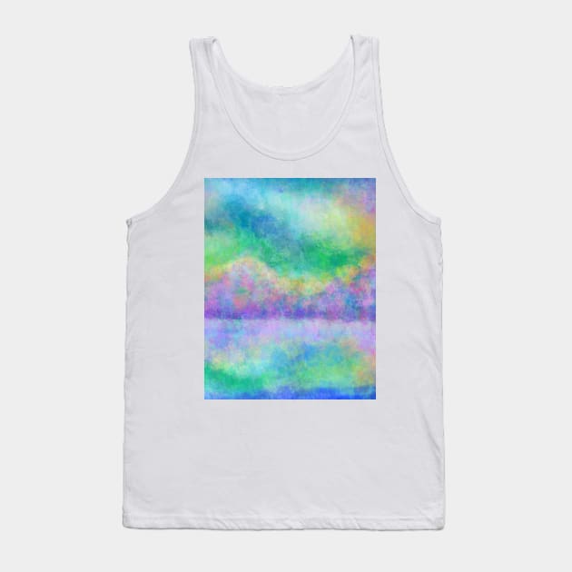 Dreamy Impressionism Landscape Tank Top by Art by Deborah Camp